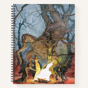 Cuaderno Portátil Espiral Lovecraftiana