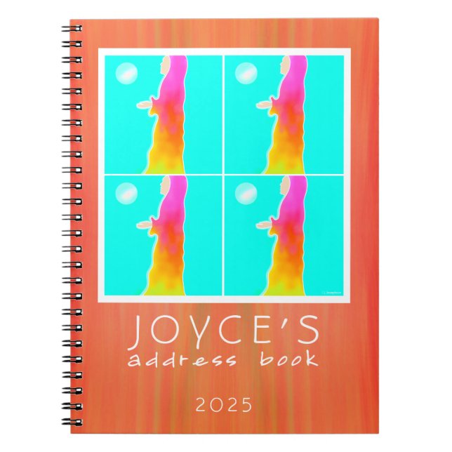 Cuaderno Portátil espiral multipropósito de Jo Images (Frente)