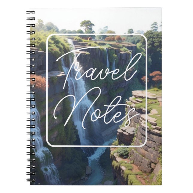 Cuaderno Portátil espiral - Notas de viaje - Antecedentes n (Frente)