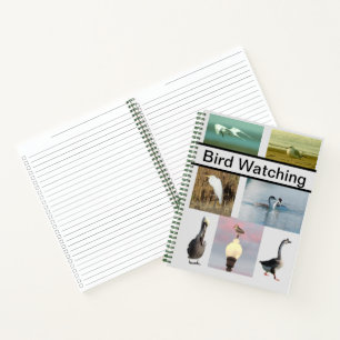 Cuaderno Portátil espiral: observación de aves