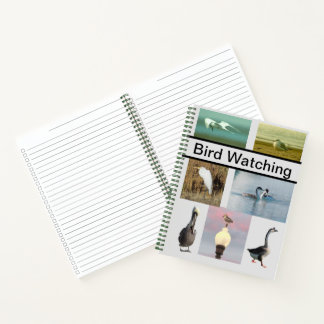 Cuaderno Portátil espiral: observación de aves