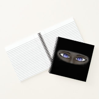 Cuaderno Portátil espiral - Ojos de fresa
