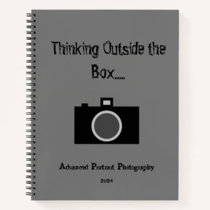 Cuaderno Portátil espiral para fotógrafos