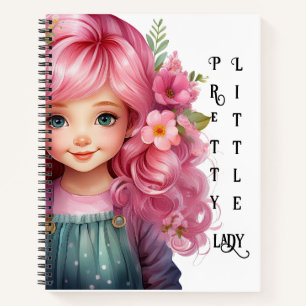 Cuaderno Portátil espiral - Pequeña Dama de Bonito