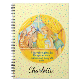 Cuaderno Portátil espiral - Personaliza - Winnie the Pooh
