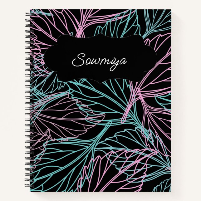 Cuaderno Portátil espiral personalizado (Anverso)