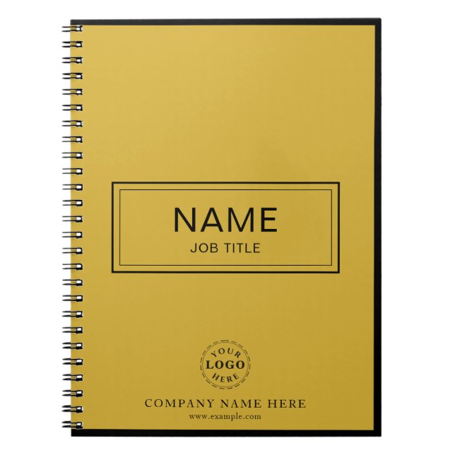 Cuaderno Portátil espiral personalizado con logotipo de nom (Frente)