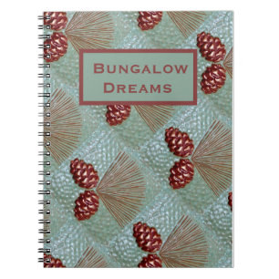 Cuaderno Portátil espiral Ponderosa Pinecone