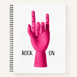 Cuaderno Portátil Espiral - ¡Rock On!