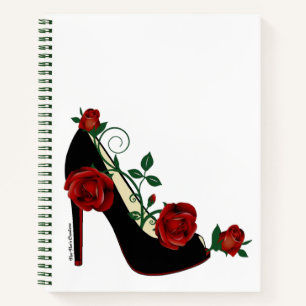 Cuaderno Portátil espiral - Rosa Stiletto