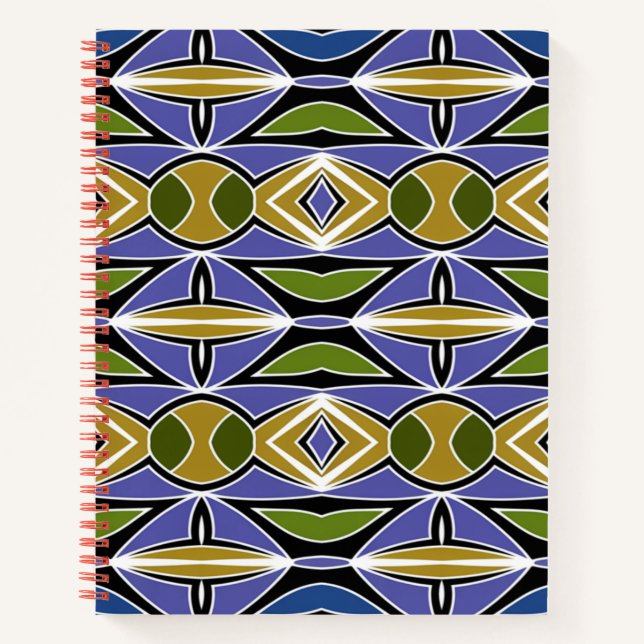 Cuaderno Portátil espiral, un diseño clásico de varios colo (Anverso)