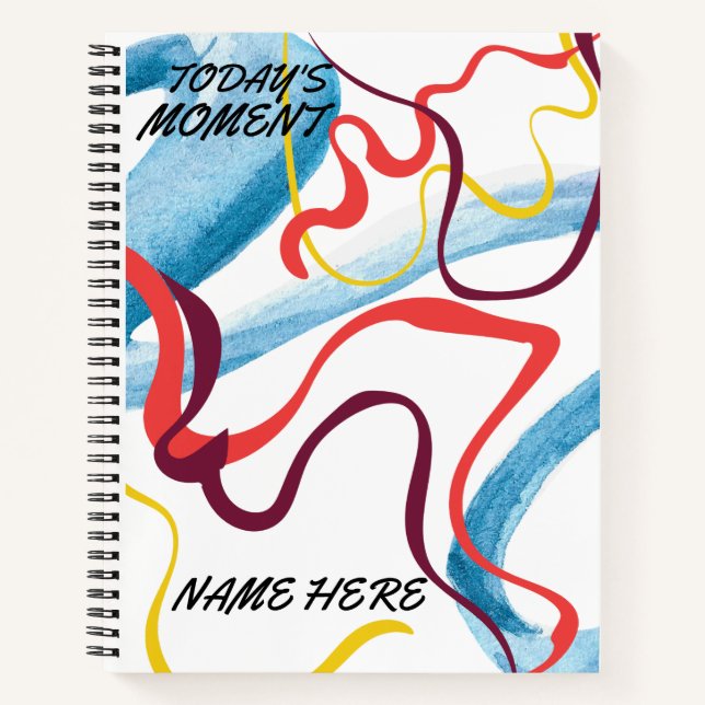 Cuaderno Portátil estético de cobertura dura (Anverso)