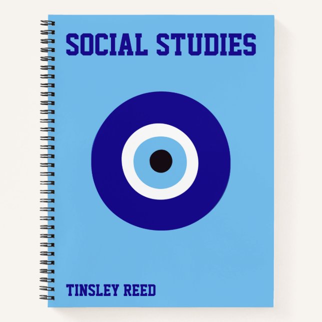 Cuaderno Portátil estético Preppy (Anverso)