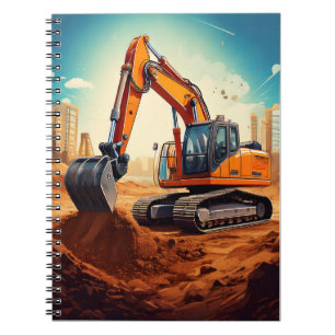Cuaderno Portátil - excavadora