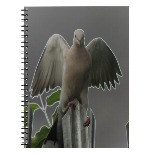 Cuaderno Portátil Fallen Angel Dove (Frente)