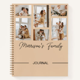 Cuaderno Portátil familiar con collage de fotos para person