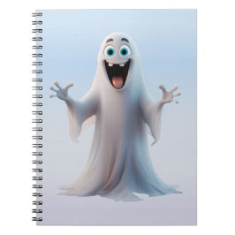 Cuaderno Portátil fantasma de 6,5 x 8,75 pulgadas