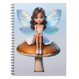 Cuaderno Portátil Fantasy Fairy 6.5 x 8.75 pulgadas