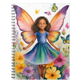 Cuaderno Portátil Fantasy Fairy 6.5 x 8.75 pulgadas