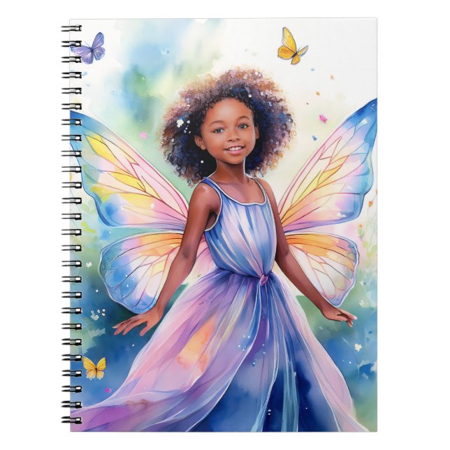 Cuaderno Portátil Fantasy Fairy 6.5 x 8.75 pulgadas (Frente)