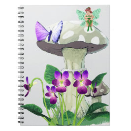 Cuaderno Portátil Fantasy Fairy 6.5 x 8.75 pulgadas