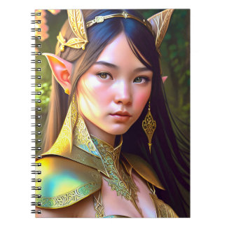 Cuaderno Portátil Fantasy Woodland Elf