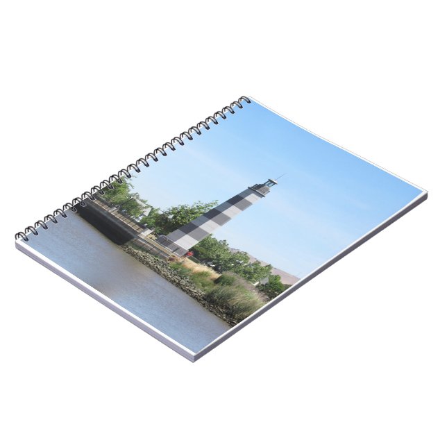 Cuaderno Portátil - Faro del puerto de Suisun (Lado Izquierdo)