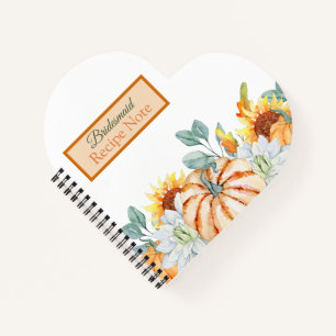 Cuaderno Portátil Favor de la dama de honor del tema de la 