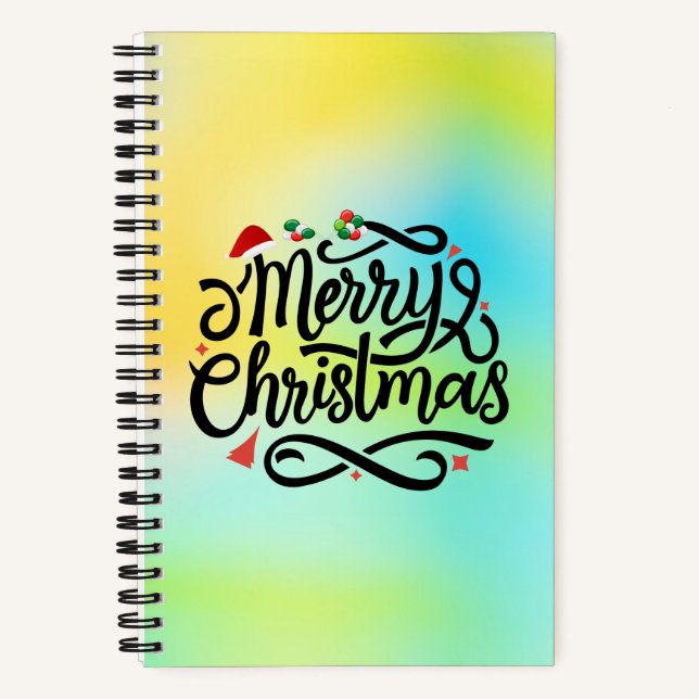 Cuaderno Portátil Feliz Navidad-61039 (Anverso)
