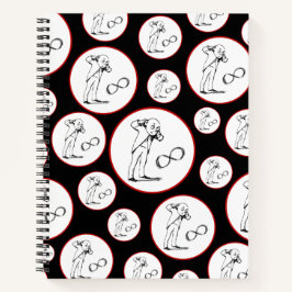 Cuaderno Portátil filosófico de símbolo de infinito Guay