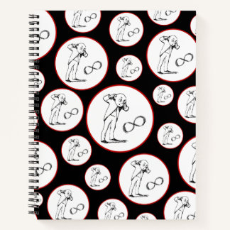 Cuaderno Portátil filosófico de símbolo de infinito Guay