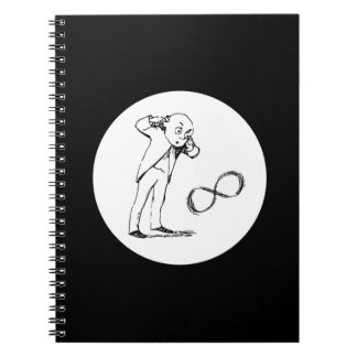Cuaderno Portátil filosófico de símbolo de infinito Guay