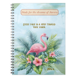 Cuaderno Portátil Flamingo Classic con presupuesto Personal