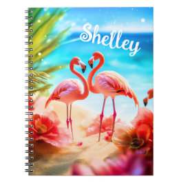 Cuaderno Portátil Flamingo personalizado