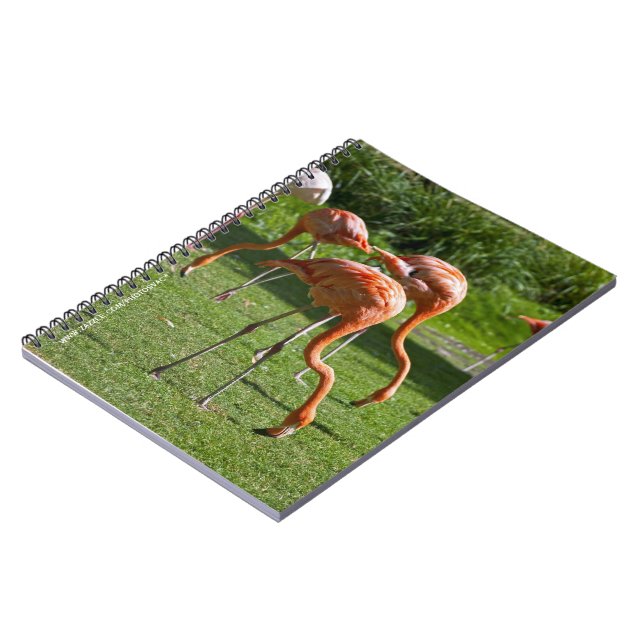 Cuaderno Portátil Flamingos (Lado Izquierdo)