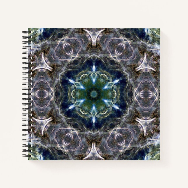 Cuaderno Portátil Folk Mandala (Anverso)