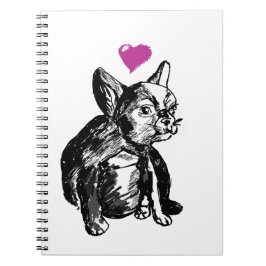Cuaderno Portátil fotográfico de dibujos animados de Bulldo