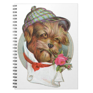 Cuaderno Portátil fotográfico de espiral de perro de Victor