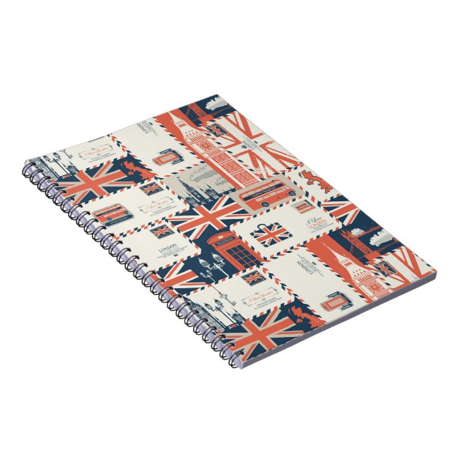 Cuaderno Portátil fotográfico de London Post (Lado Derecho)