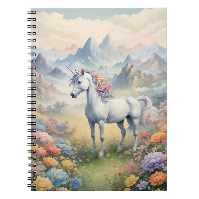 Cuaderno Portátil fotográfico de Unicorn (Frente)