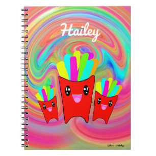 Cuaderno Portátil fotográfico en espiral Neon Rainbow Fre