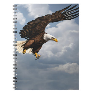 Cuaderno Portátil fotográfico espiral con águila