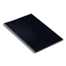 Cuaderno Portátil fotográfico espiral con cubierta de textu
