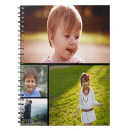 Cuaderno Portátil fotográfico espiral de cuatro personaliza