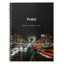 Portátil fotográfico espiral de París