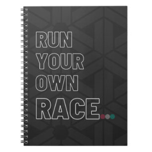 Cuaderno Portátil fotográfico espiral personalizado "Corre