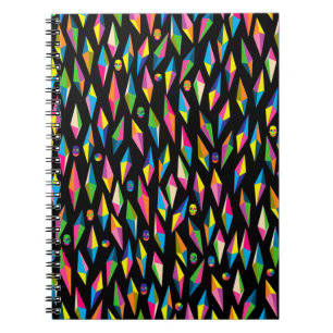 Cuaderno Portátil fotográfico/Formas de diamante abstracto