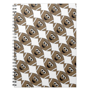 Cuaderno Portátil fotográfico/Fútbol sonriente