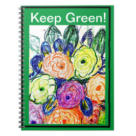 Cuaderno Portátil fotográfico Mantener verde