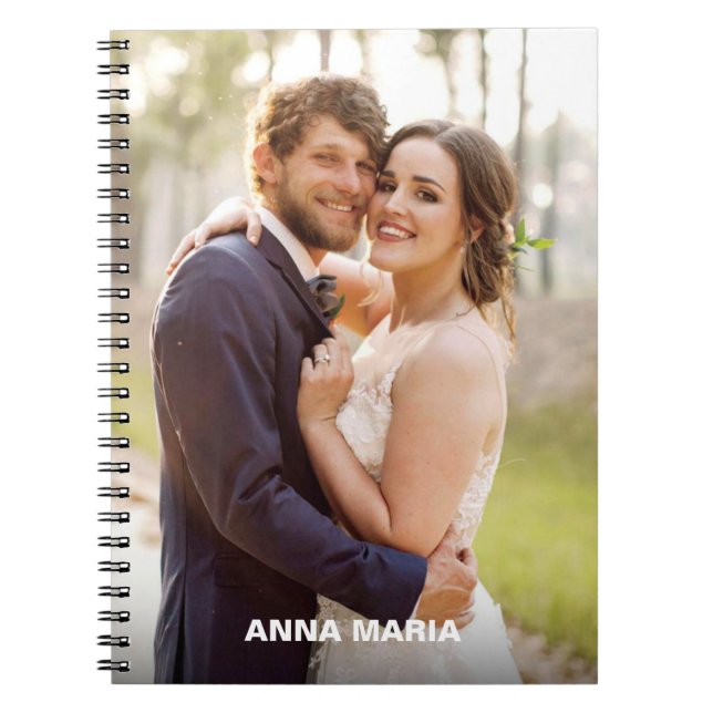 Cuaderno Portátil fotográfico personalizado (Frente)